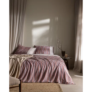 Madame Coco Clarette Tek Kişilik %100 Pamuk Madame Coco Crep Baskılı Nevresim Takımı - Renkli