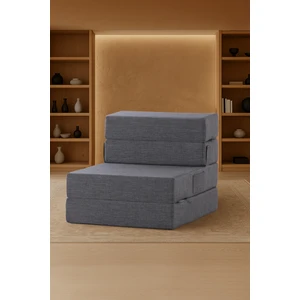 Valeria Katlanır Yatak Olabilen Koltuk Tek Kişilik Gri