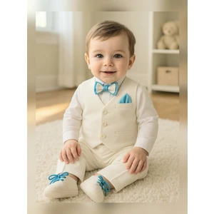 Calide Baby&Kids Erkek Bebek Kravat-Papyonlu Mevlüt Takımı