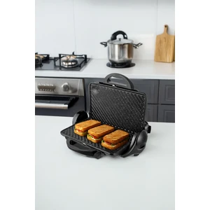 Orion Tost Ve Izgara Makinesi 180° Açılabilir 1800w Siyah