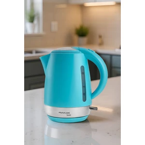 Solid Gizli Rezistans Su Isıtıcı Kettle Mavi