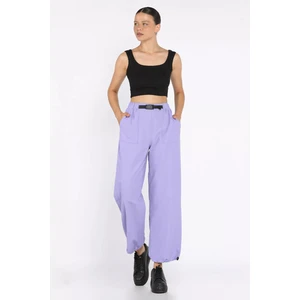 Bel ve Paça Lastikli Kadın Paraşüt Pantolon P-00017661