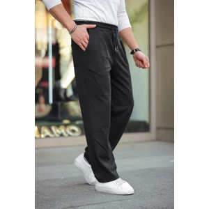 Diagonel Çift Pileli Baggy Pantolon