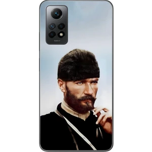 Dali Design Xiaomi Redmi Note 12 Pro Uyumlu Şeffaf Kılıf Atatürk 2 Tasarımlı