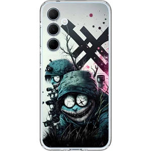 Dali Design Samsung Galaxy A35 Uyumlu Şeffaf Kılıf Aesthetic 6 Tasarımlı