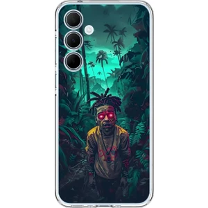 Dali Design Samsung Galaxy A35 Uyumlu Şeffaf Kılıf Aesthetic 7 Tasarımlı