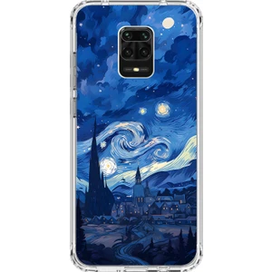 Dali Design Xiaomi Redmi Note 9 Pro Uyumlu Şeffaf Kılıf Aesthetic 8 Tasarımlı