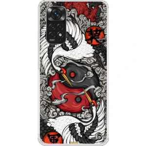 Dali Design Xiaomi Redmi Note 11 Uyumlu Şeffaf Kılıf Aesthetic 4 Tasarımlı