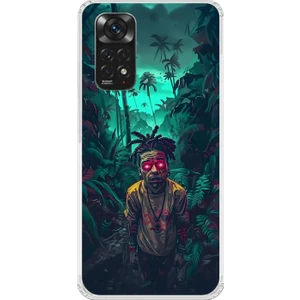 Dali Design Xiaomi Redmi Note 11 Uyumlu Şeffaf Kılıf Aesthetic 7 Tasarımlı