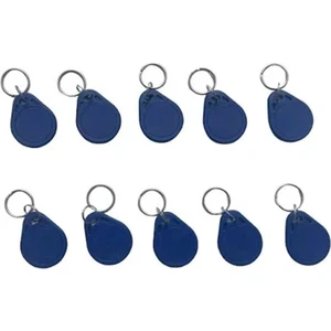  (10 Adet)125 Khz Proximity Anahtarlık, Göstergeç Anahtarlık, Manyetik Anahtarlık  