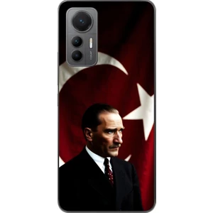 Dali Design Xiaomi Mi 12 Lite Uyumlu Şeffaf Kılıf Atatürk 4 Tasarımlı