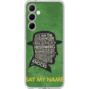 Dali Design Samsung Galaxy A55 Uyumlu Şeffaf Kılıf Breaking Bad Tasarımlı