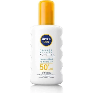 Nivea Sun Hassas Spf 50+ Güneş Koruyucu 200 ml