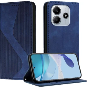 SZY Mall Xiaomi Redmi Note 14 5g Manyetik Kart Yuvaları Tutucu Pu Deri Için Kılıf (Yurt Dışından)