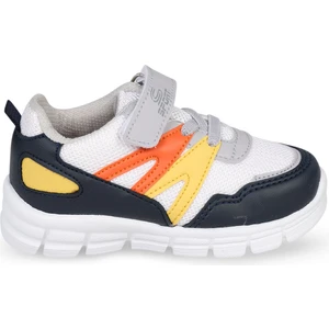 Civil Sport Erkek Çocuk Spor Ayakkabı 22-25 Numara Beyaz-Sarı