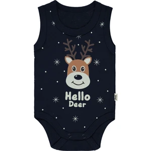 Civil Baby Bebek Çıtçıtlı Badi 1-18 Ay Lacivert