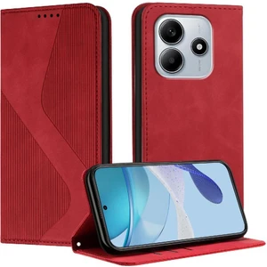 SZY Mall Xiaomi Redmi Note 14 5g Manyetik Kart Yuvaları Tutucu Pu Deri Için Kılıf (Yurt Dışından)