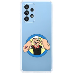 Dali Design Samsung Galaxy A52 Uyumlu Şeffaf Kılıf Cartoon 12 Tasarımlı