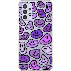 Dali Design Samsung Galaxy A32 Uyumlu Şeffaf Kılıf Wallpaper 6 Tasarımlı
