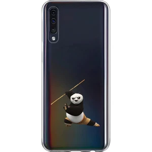 Dali Design Samsung Galaxy A70 Uyumlu Şeffaf Kılıf Cartoon 7 Tasarımlı