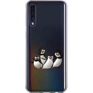 Dali Design Samsung Galaxy A70 Uyumlu Şeffaf Kılıf Cartoon 8 Tasarımlı
