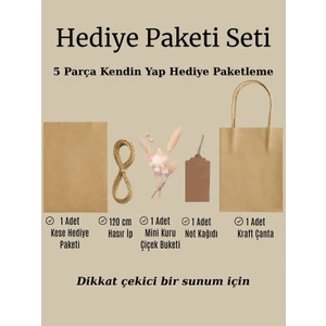 Hediye Paketleme Seti 17x26 Cm - Hediye Kutusu