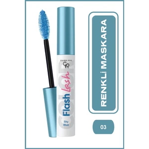 Golden Rose Flash Lash Colered Mascara No:03 Sky Blue - Renkli Maskara - 8691190515744