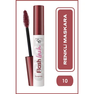 Golden Rose Flash Lash Colored Mascara - 10 Burgundy - Renkli Maskara