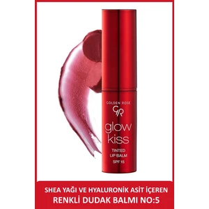 Golden Rose Glow Kiss Tinted Lip Balm No: 05 Cherry Juice - Renkli Dudak Nemlendirici - 8691190440824