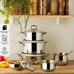 Cocinero 10 Parça Çelik Çeyiz Seti
