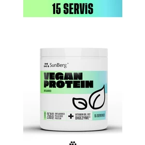 Vegan Protein Aromasız 450 gr - 15 Servis