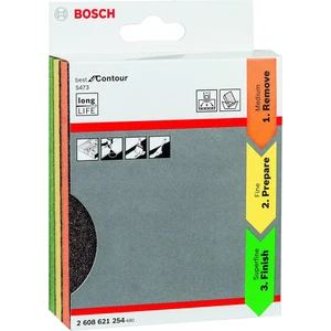 Bosch S473 Çift Taraflı Sünger Zımpara Seti 3 Parça (2608621254)