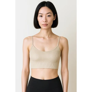 Ince Askılı Toparlayıcı Ripli Spor Büstiyer