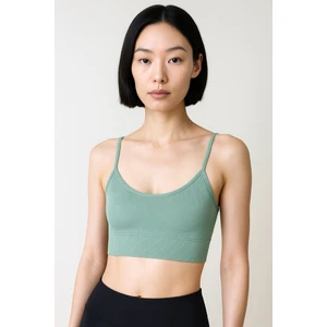 Ince Askılı Toparlayıcı Ripli Spor Büstiyer