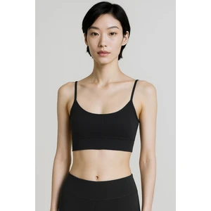 Ince Askılı Toparlayıcı Ripli Spor Büstiyer