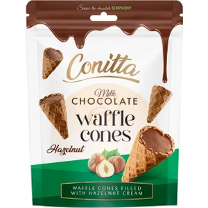 Fındık Kremalı ve Sütlü Çikolatalı Gofret 80 Gr. (1 Paket)