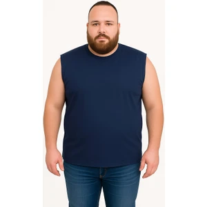 Erkek Büyük Beden Oversize Sıfır Kollu T-Shirt 3xl-4xl-5xl-6xl-7xl-8xl-9xl