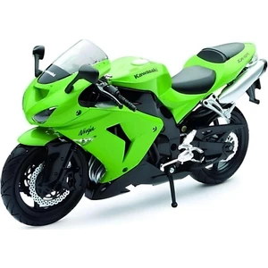 Nessiworld Kawasaki 1/12 ZX-10R 2006 Model Yeşil Motorsiklet