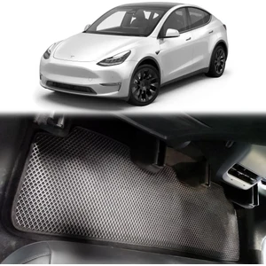 Tesla Model Y 3D Havuzlu Paspas Yeni Nesil 2020-SONRASI Siyah Juniper Uyumlu