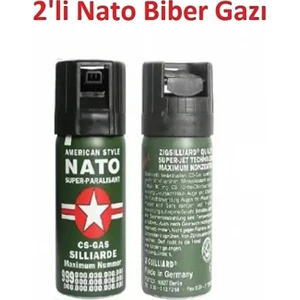 Silyon Askeri Giyim Nato Pepper Gazı (40 Ml)2 Adet