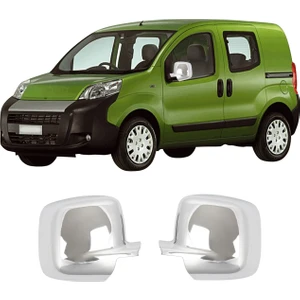 Fiat Fiorino Uyumlu 2008 Ve Üzeri Ayna Kapağı 2 Parça Abs Krom Kaplama