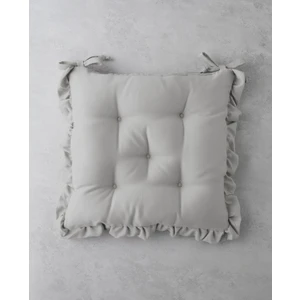 Soft Cozy Sandalye Minderi 40X40 cm Açık Gri