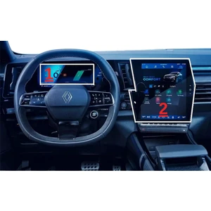 Renault Austral 2025 Hayalet Gösterge ve Navigasyon Multimedya Uyumlu Set Nano Ekran Koruyucu
