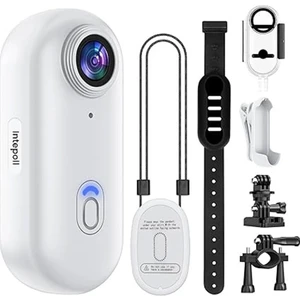 Mini Wıfı Aksiyon Kamerası 1080P Taşınabilir Vücut Kamerası Giyilebilir Video Kaydedici Ipx7 Su Geçirmez