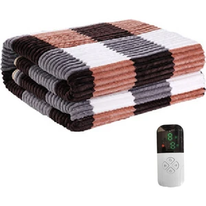 Elektrikli Battaniye Elektrikli Yatak Ev Elektrikli Yatak Battaniye Tek Kişi Tek Kontrol Gri Kahverengi Ab Tak (Yurt Dışından)