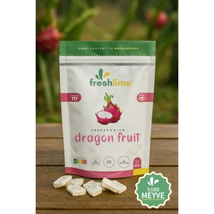 Ejder Meyvesi Kuru Meyve Cipsi - Dondurularak Kurutulmuş Freeze Dried Çıtır Ejder Meyvesi