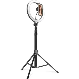 FM-536A Bluetooth Kumandalı Tripod Telefon Tutucu Ring Light Siyah