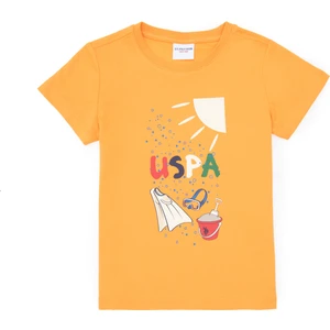 U.s. Polo Assn. Erkek Çocuk Turuncu Tişört 50307138-VR051
