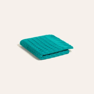 Solıd Waffle Pamuk Modal Pamuklu El Havlusu 30X50 cm Koyu Yeşil