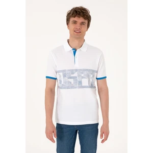 U.s. Polo Assn. Erkek Beyaz Tişört 50306804-VR013